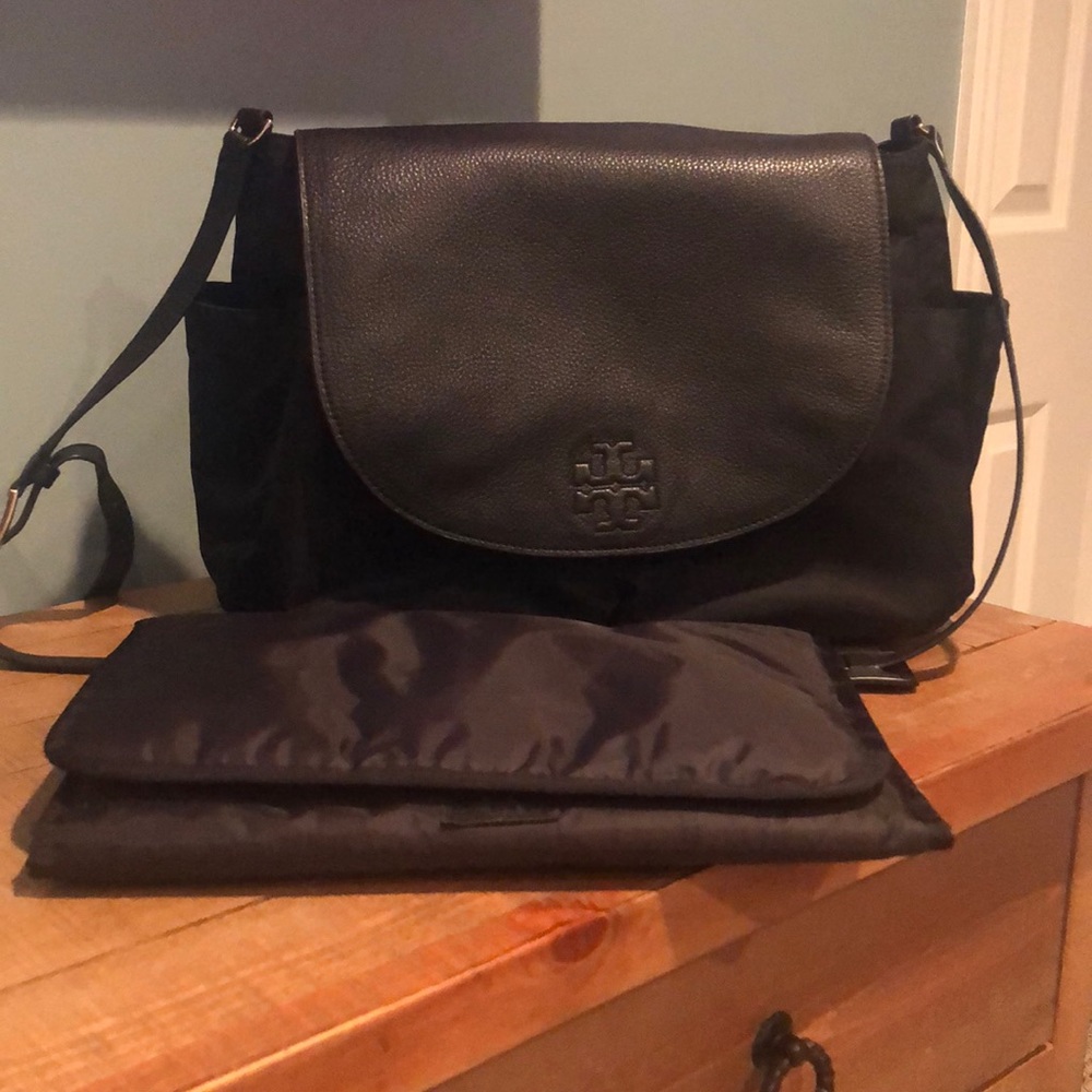 Tory Burch Black Baby Bag